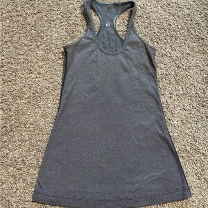 Lululemon Athletica Gray Racerback Tank